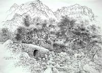 艺术家阎敏日记:太行山村写生【图3】