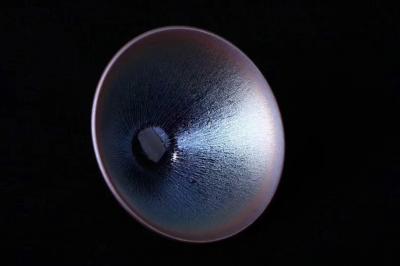 呈祥建盏日记-国文银毫
盏色贵青黑
玉毫条达者为上
图9喝武夷岩茶养出的七彩效果【图1】