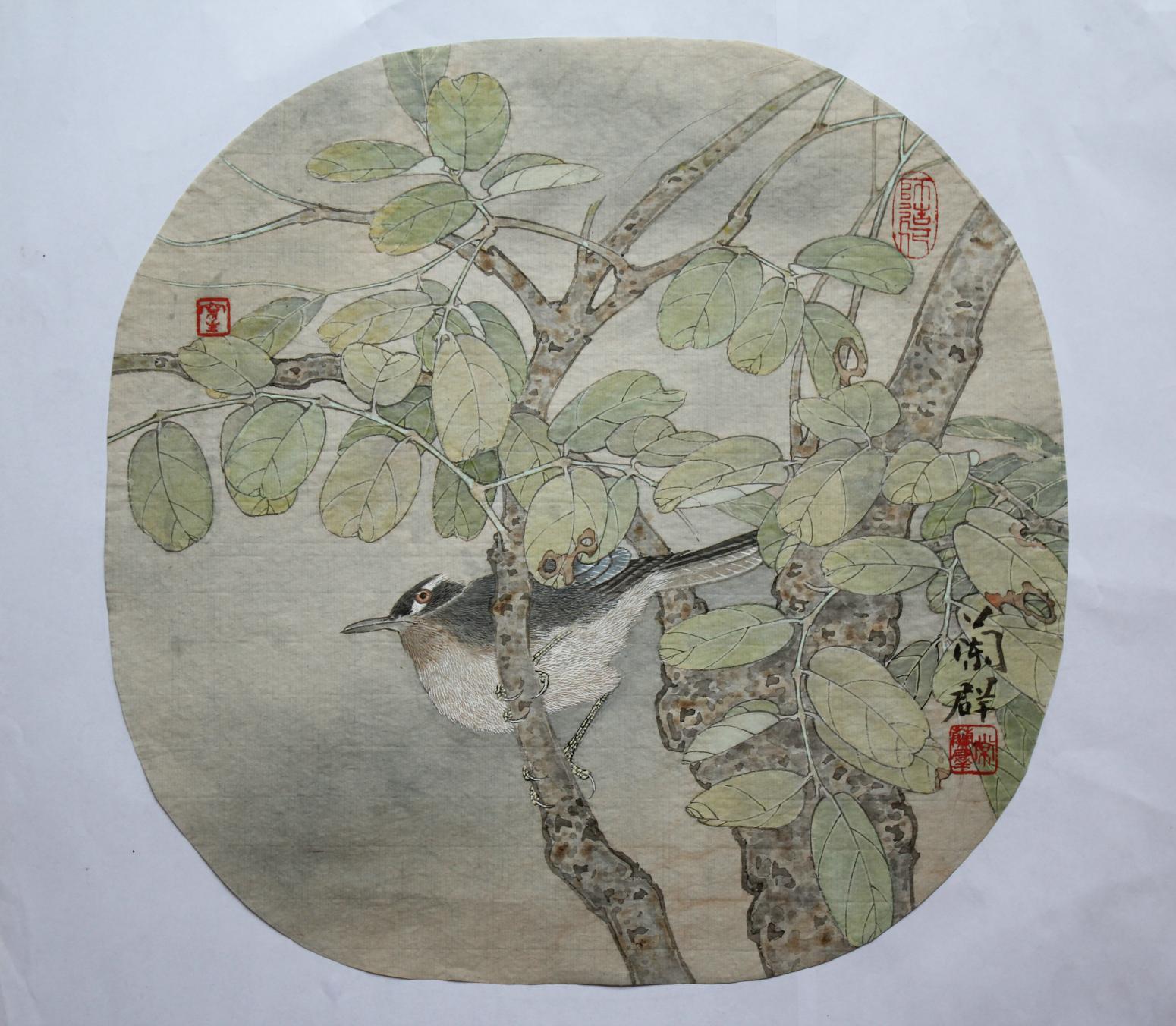 常兰群国画作品《常兰群工笔花鸟画作品》【图5】