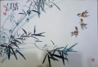 艺术家丁国祥日记:丁国祥溧阳笔会作品【图0】