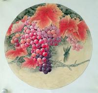 艺术家胡记领日记:斗方圆扇（斗方50*50圆直径40）欣赏【图3】