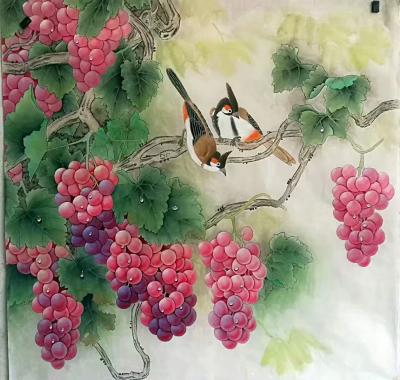 胡记领日记-努力打造个人独具风格，独具特色的工笔绘画。【图2】