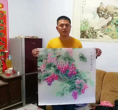 胡记领日记-努力打造个人独具风格，独具特色的工笔绘画。【图6】