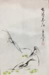 李尊荣日志-鱼，虾，蟹，《春游》《和谐之家》四尺三开  ～李尊荣作品【图5】