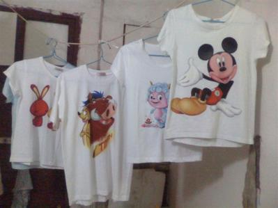 徐继良收藏-一些N年前的手绘体恤图片、和唯一幸存n年前的一张素描、光阴似箭!  怀念一下……【图2】