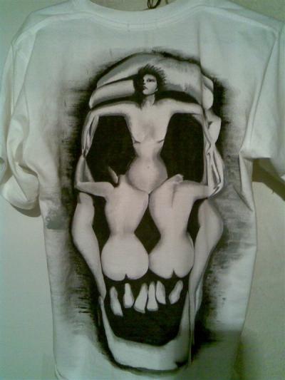 徐继良收藏-一些N年前的手绘体恤图片、和唯一幸存n年前的一张素描、光阴似箭!  怀念一下……【图3】