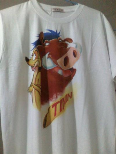 徐继良收藏-一些N年前的手绘体恤图片、和唯一幸存n年前的一张素描、光阴似箭!  怀念一下……【图7】