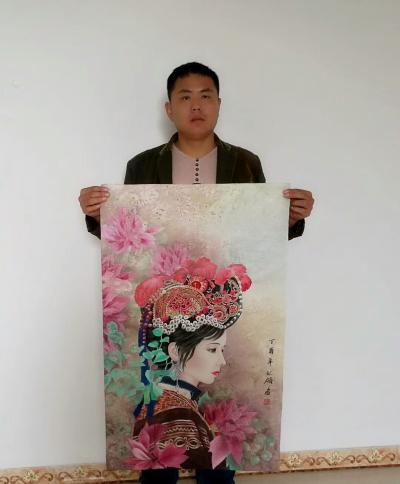 胡记领日记-客户定制工笔人物欣赏【图1】