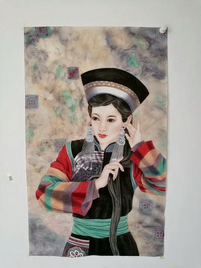 胡记领日记-客户定制工笔人物欣赏【图5】