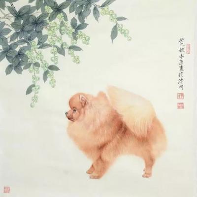 于永强日记-明年就是狗年了发一组犬的原创作品【图6】