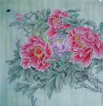 胡记领日志-斗方圆扇工笔欣赏。【图1】