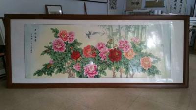 胡记领日记-工笔绘画，走进万家。实力与信誉经得起时间的验证。胡记领工笔绘画【图1】