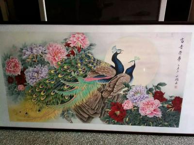 胡记领日记-工笔绘画，走进万家。实力与信誉经得起时间的验证。胡记领工笔绘画【图3】