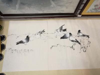 徐继良日记-看看上半年这些纯手工已售作品、 心有余悸、一双手、一支无名笔! 要像机器一下不停【图4】