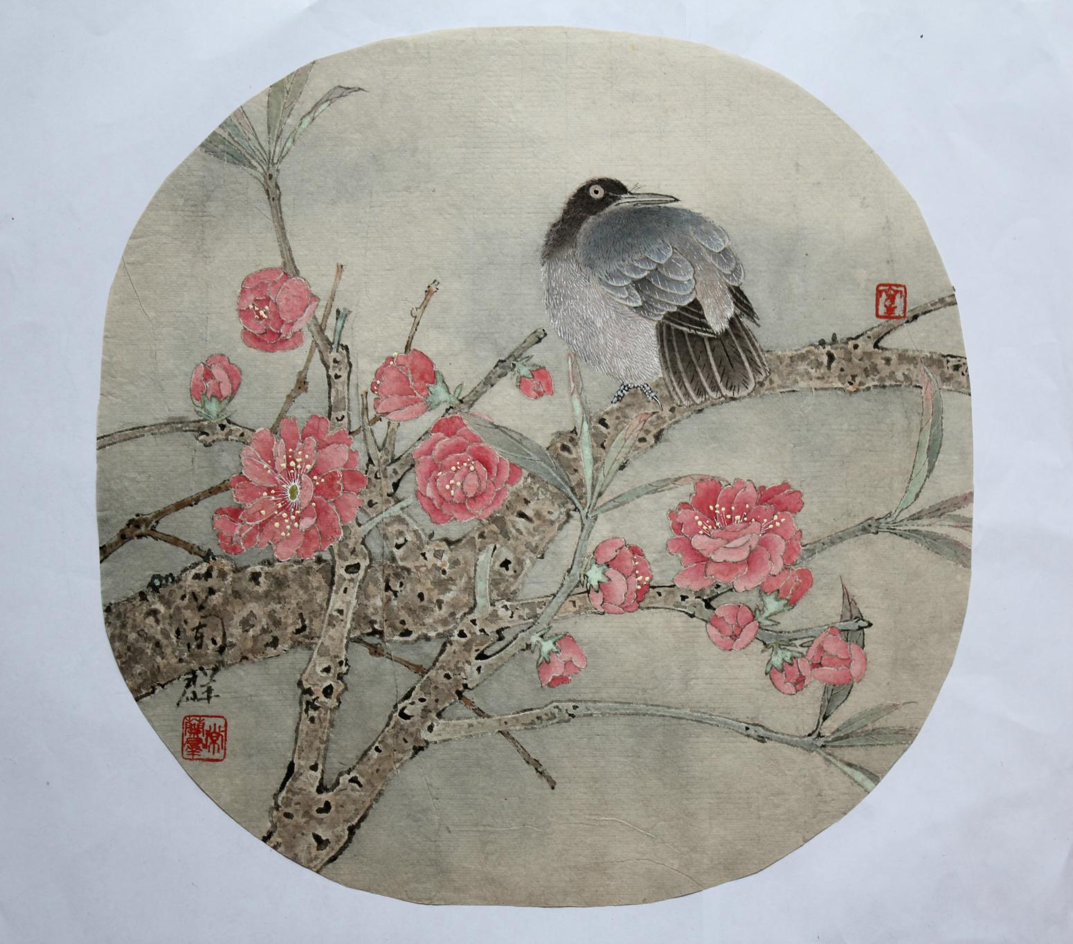 常兰群国画作品《常兰群工笔花鸟画作品》【图4】