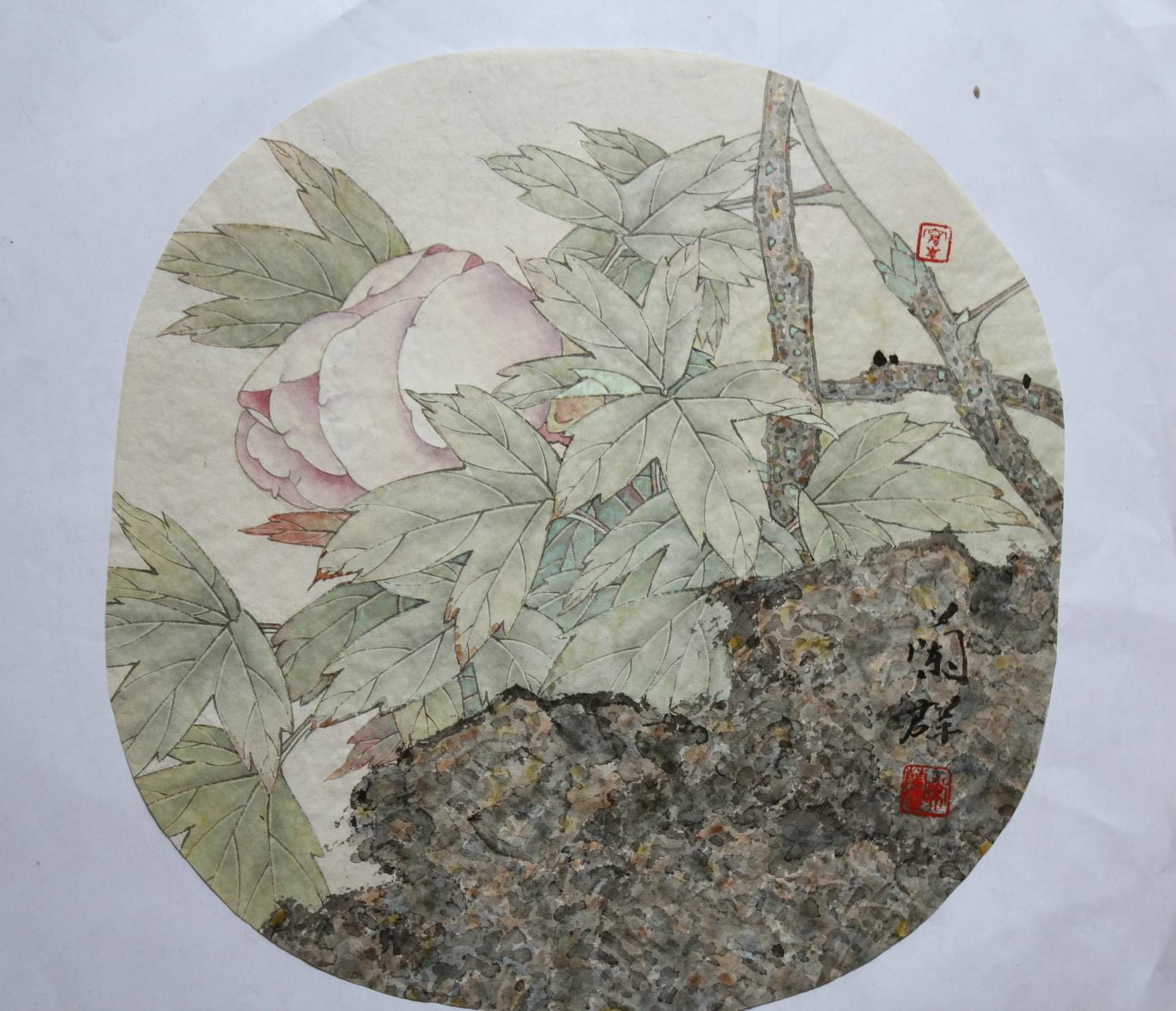 常兰群国画作品《常兰群工笔花鸟画作品》【图3】