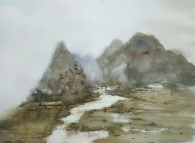 王涛日记-尝试用不同的手法处理，随心所欲的画【图1】