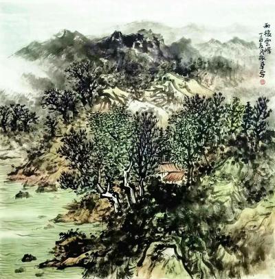 杨振华日记-雨后云峰【图1】