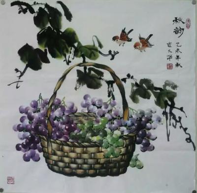 吉大华日记-满筐圆实骊珠滑，入口甘香冰玉寒。若使文园知此味，露华应不乞金盘。【图2】