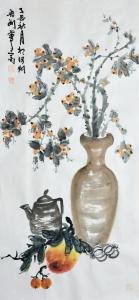 陈宏洲国画作品《清供图》议价