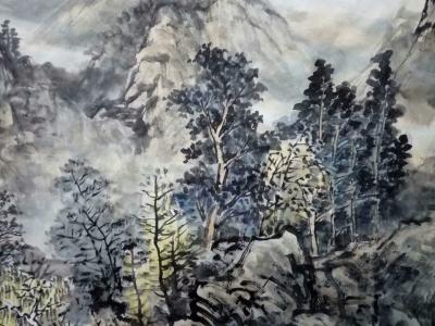 高勇利日记-山乡秋色
四尺整纸【图3】