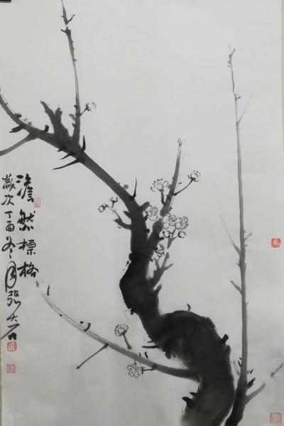 张大石日记-刚刚完成梅、兰、竹、菊，四君子大家分享一下【图3】