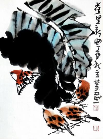 徐立业日记-感恩节书画惠友   45*35厘米【图6】