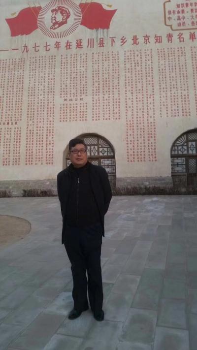 郭大凯生活-大凯书法每日一品，快乐延安行【图3】