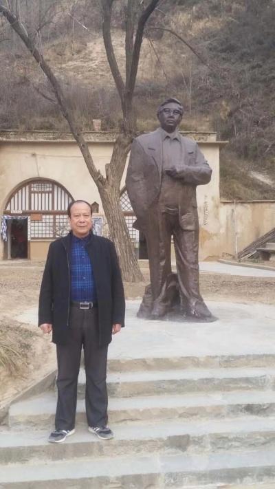 郭大凯生活-大凯书法每日一品，快乐延安行【图7】