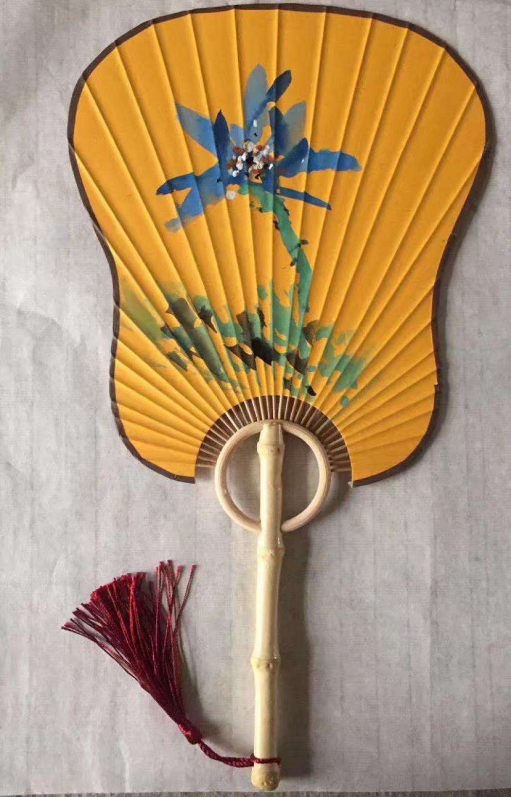 宋荣杰国画作品《荷花》