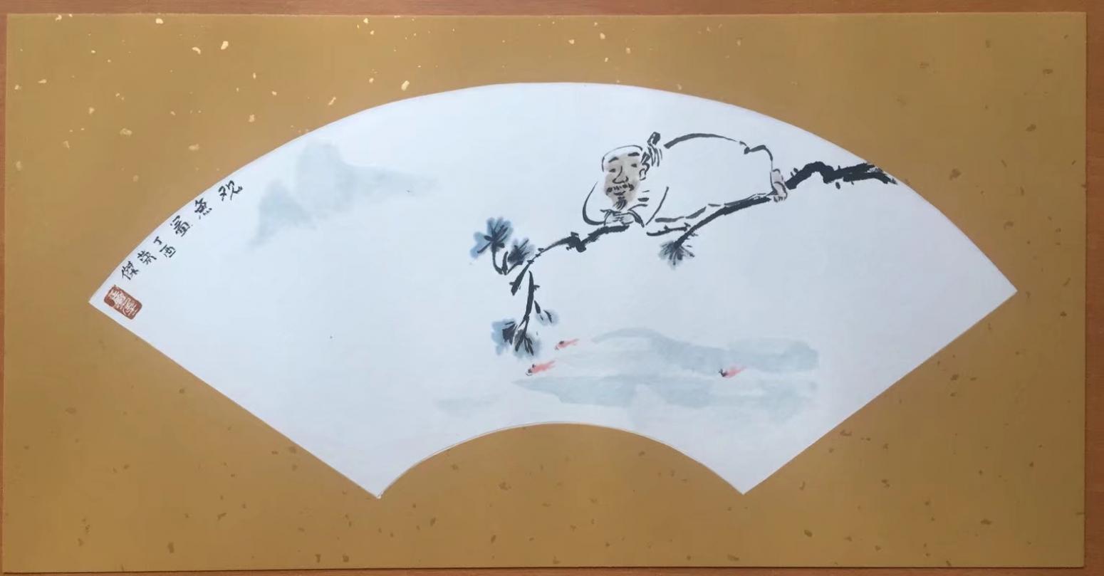 宋荣杰国画作品《荷花》【图3】