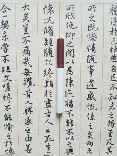 李高日记-李高书法作品。万里归来颜愈少。微笑。笑时犹带岭梅香。试问岭南应不好。却道。此心安【图6】