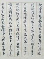 艺术家李高日记:李高书法作品。万里归来颜愈少。微笑。笑时犹带岭梅香。试问岭南【图3】