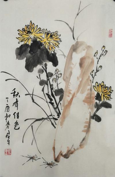 田君才日记-一组近日小品   70x45cm【图4】