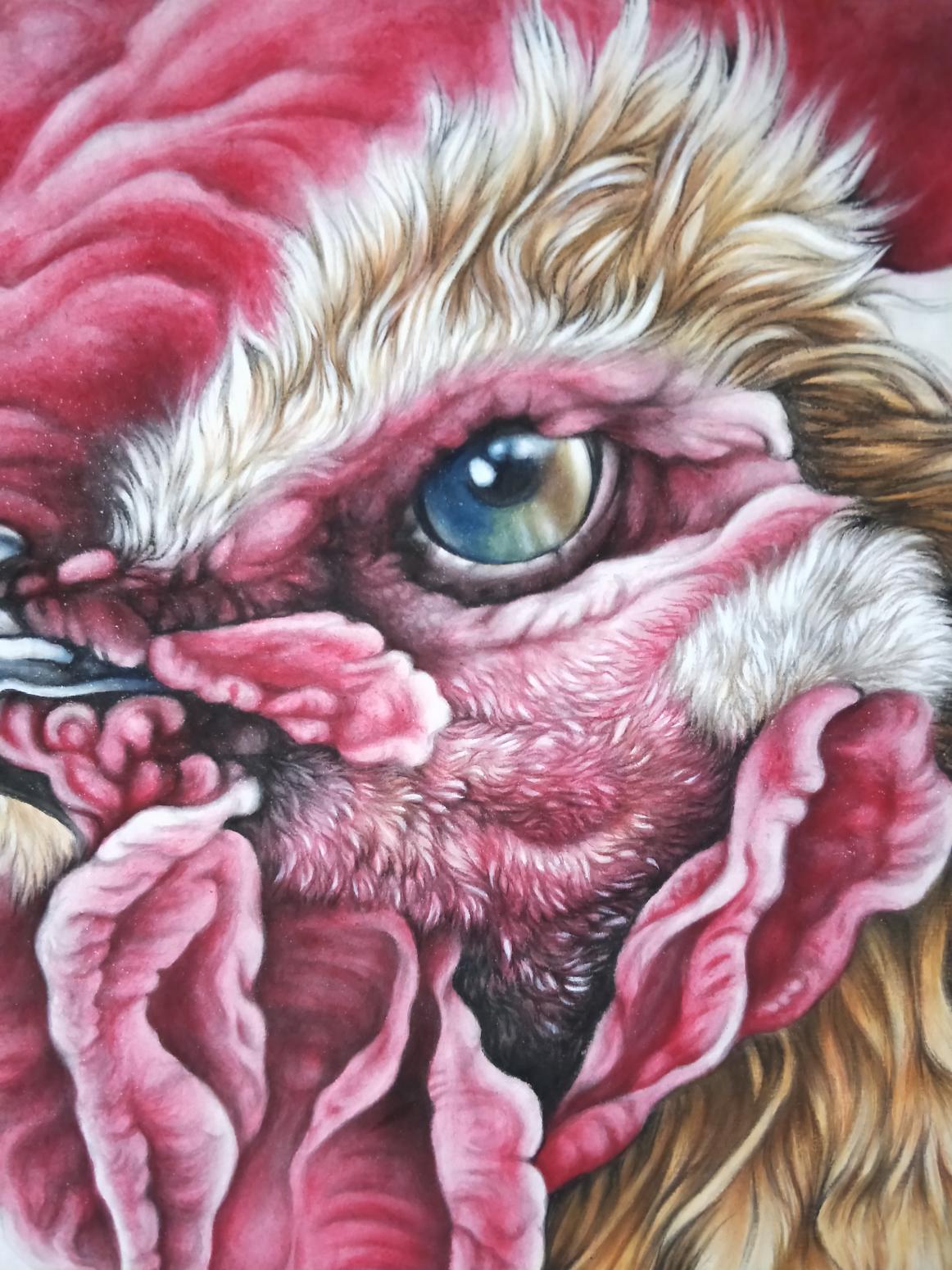 王振立国画作品《鸿运当头》【图0】