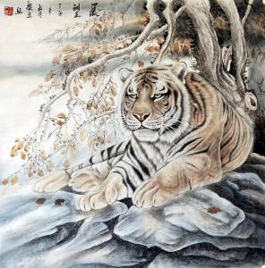 艺术品图片：艺术家王振立国画作品名称《展望 作者王振立》价格3000.00 元