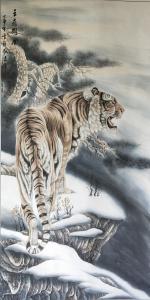 艺术品图片：艺术家王振立国画作品名称《王者雄风》价格3500.00 元