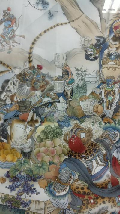 于永强日记-学大师刘继卣一幅  大闹天宫 有喜欢朋友联系我【图1】