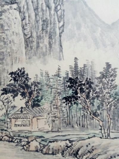 高勇利日记-門前一池碧水，屋側萬幹青竹，遠山奇嶠，蒼松翠柏，飛瀑流泉，早間揮毫潑墨，晚間枕月【图2】