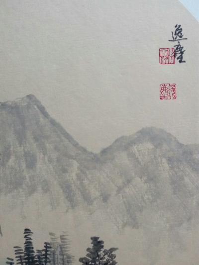 高勇利日记-門前一池碧水，屋側萬幹青竹，遠山奇嶠，蒼松翠柏，飛瀑流泉，早間揮毫潑墨，晚間枕月【图5】