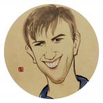 刘晓宁日志-画了几个国际朋友。香香肖像，私人订制【图3】