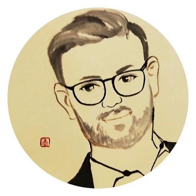 刘晓宁日记-画了几个国际朋友。香香肖像，私人订制【图4】