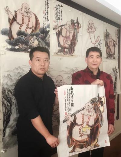 尚建国生活-清早晨练时就闻喜鹊鸣叫，原来真有贵宾到！因为我们今生有缘，结识《中国翡翠》线上线【图2】