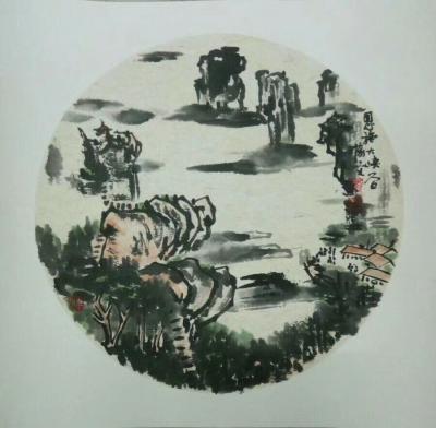 刘协文日记-山水小品。【图1】