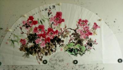 陈子华日记-4尺扇面【图1】