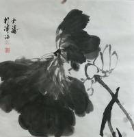 艺术家安士胜日记:我都忘了我有多久没画水墨了，今天得兴抹几张耍耍【图0】