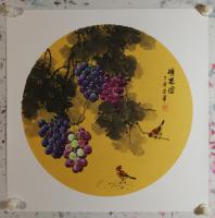 艺术家韩宗华日记:大家来品赏下葡萄【图0】