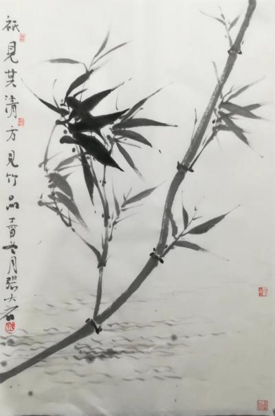 张大石日记-兰竹小品大家分享一下【图1】