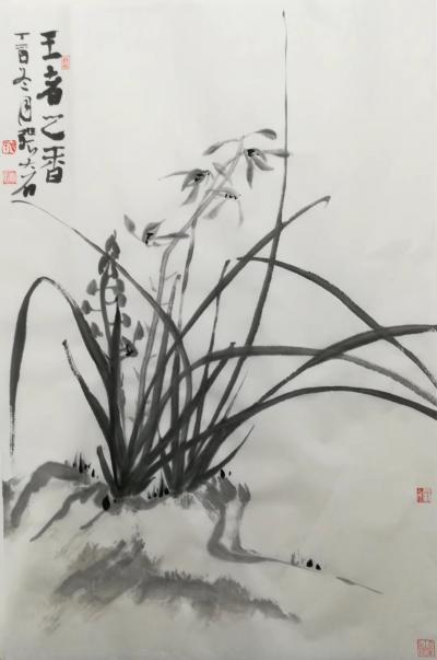 张大石日记-兰竹小品大家分享一下【图2】