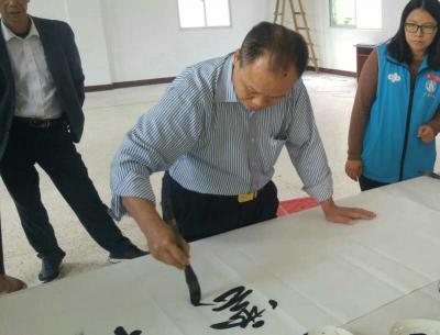 林灵志生活-践行19大精神，描绘绿水青山新良田，文化下乡对接活动留影！【图4】